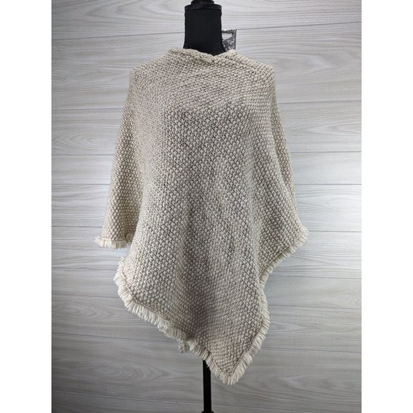 Cocogio Accessories - Cocogio Italy Wool Alpaca Blend Poncho